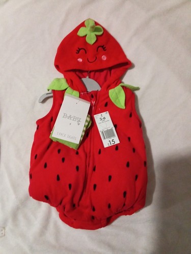 Matalan strawberry costume 6 - costume, 3-6