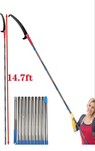 7ft telescopic tree - 14.7ft), pruner