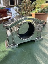 Stunning Arts and Crafts Silver Plate Clock Case By WG Sothers