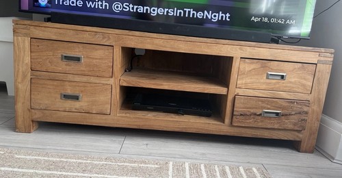 Solid wood stand - tv, john