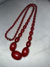 VINTAGE CHERRY AMBER BAKELITE