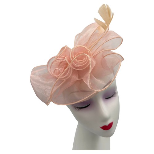 Woven fascinator headband clip - fascinator,