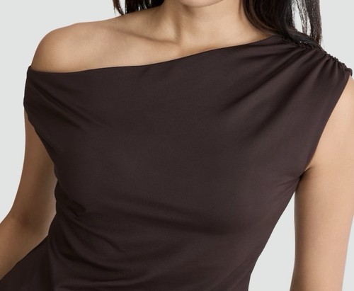 Zara off shoulder bardot top - shoulder,