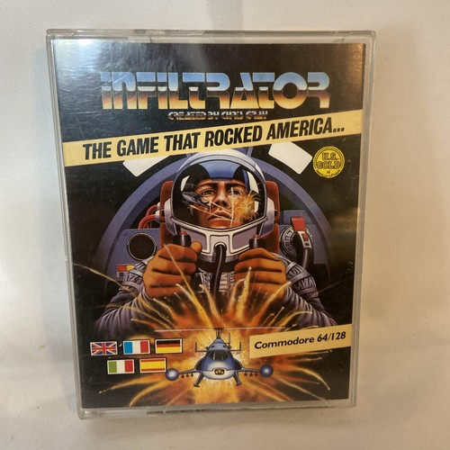 Infiltrator c64 commodore - c64,