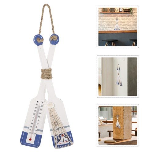 Nautical wooden oar rustic - wooden,