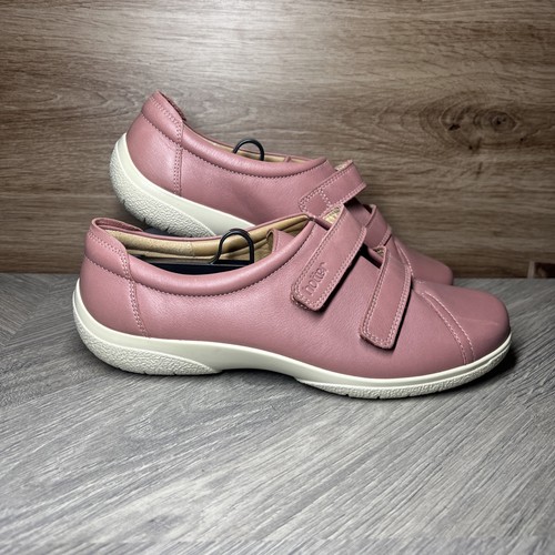 Hotter leap pink leather - leap, shoes
