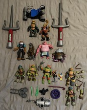 TMNT Teenage Mutant Ninja Turtles Bundle Including Buggy Weapons + 11 Figures