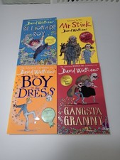 David Walliams Paperback Books Set of 4