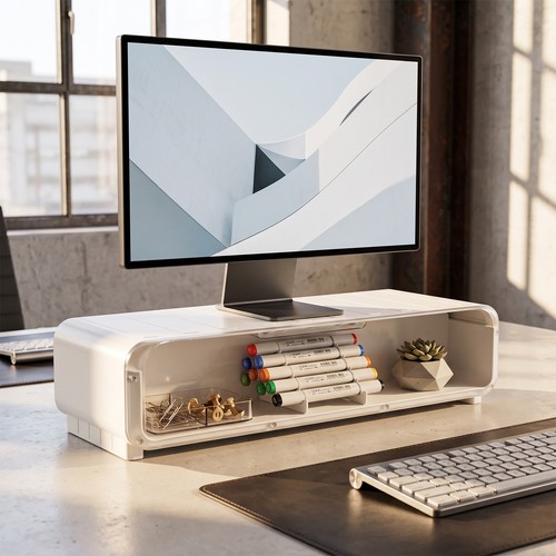 Monitor stand riser - stand, with