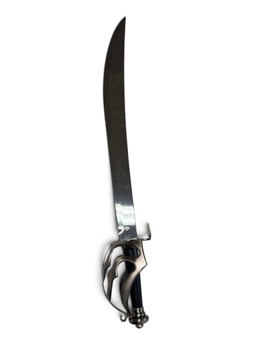Curved basket hilt sword - basket,