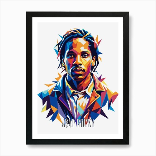 Asap rocky portrait wpap - rocky,