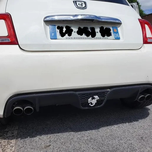 Fiat abarth rear diffuser - fiat,
