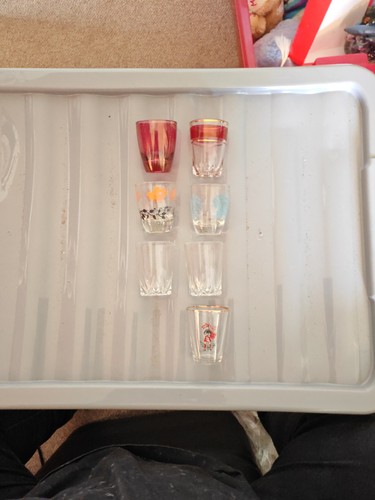 Bundle mixed glass shot - mixed,