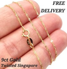 9ct gold chain necklace 375 - gold,