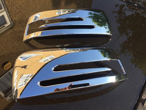 Chrome wing mirror cover fits - mirror,