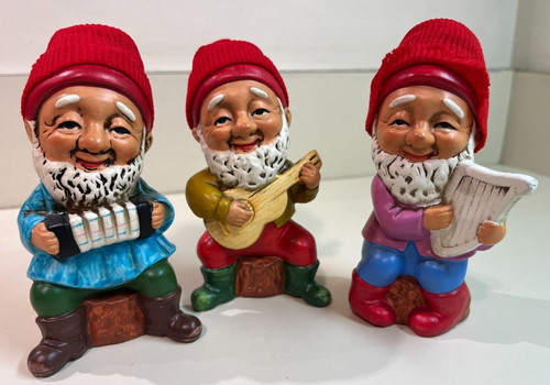 Gnomes musician set - 3, korea