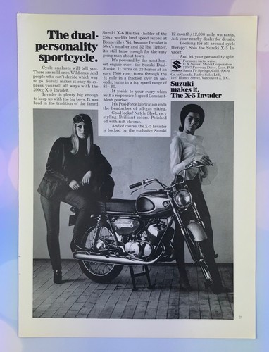Vintage 1960s magazine print - ,