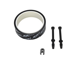 Zipp Tubeless Valve / Tape Kit 26mm Valve 60mm