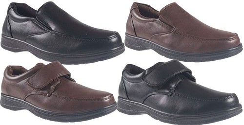 Mens slip shoes work - slip,