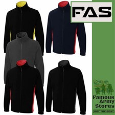 Mens Fleece Jacket Two Tone