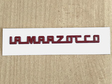 Marzocco genuine red logo - genuine,
