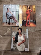 lot Of 3 Vogue Magazine
