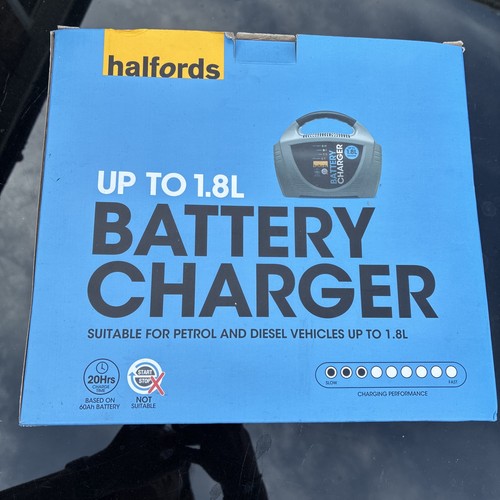 Halfords battery charger to - halfords,