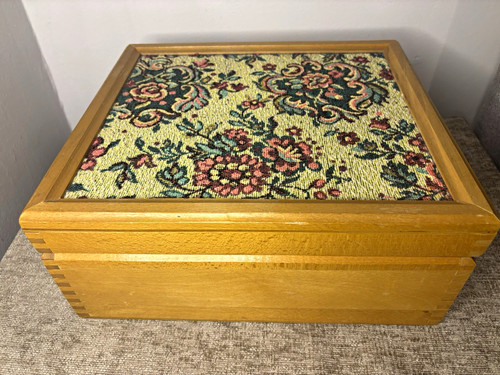 Vintage large wooden tapestry