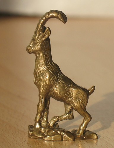 Metal brass mountain - metal,
