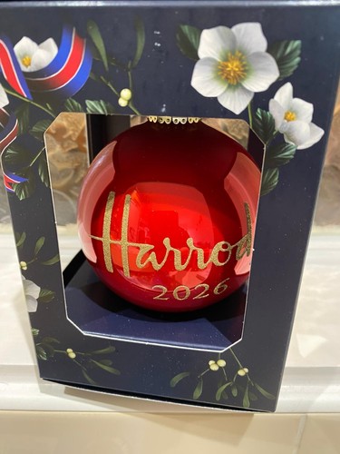 Harrods 2026 christmas - christmas, bauble