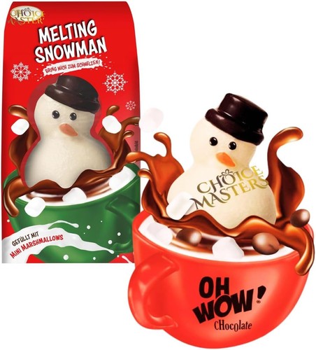 Delightful melting snowman - melting,
