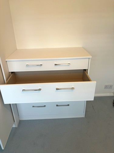 White bedroom set - set:, 1