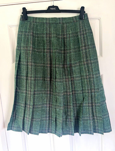 Dunedin green plaid - dunedin, tweed