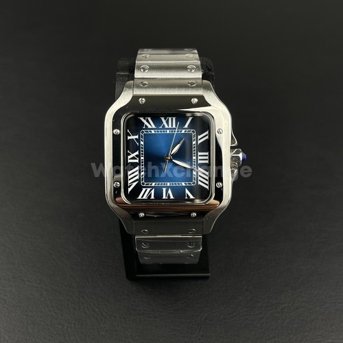 42mm square blue - square,
