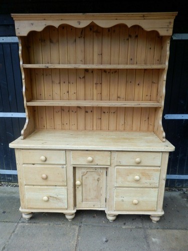 Pine dresser sideboard with - pine, sideboard,