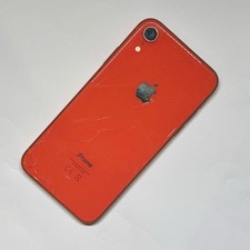 iPhone XR Coral 64GB Cracked