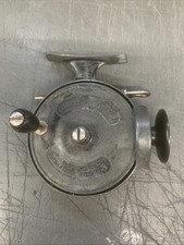 ALLCOCK STANLEY THREADLINE SALMON/TROUT SPINNING FISHING REEL WITH SPARE SPOOL