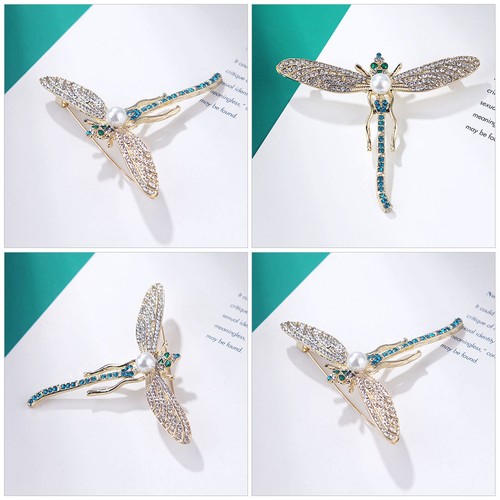 Dragonfly clothes brooch lapel - dragonfly,