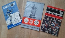 Everton Football Programmes/