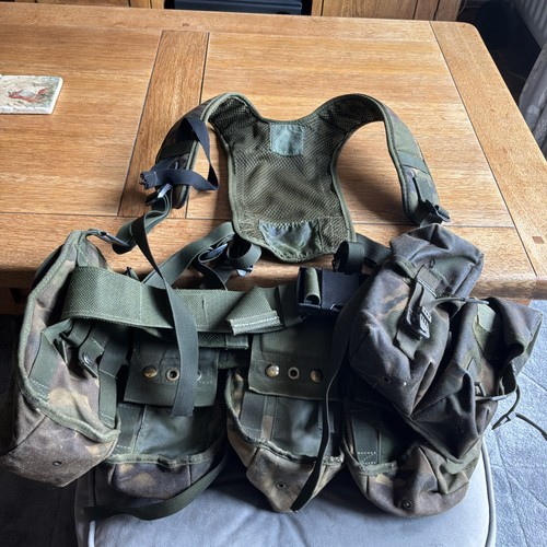 British army dpm webbing vest - british,