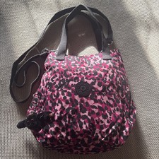 Kipling Pink/Black leopard