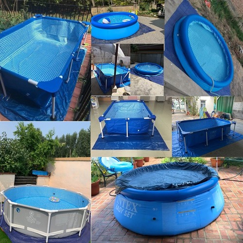 Durable pool ground cloth - pool,