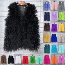 Ladies Shaggy Faux Furs Fleece