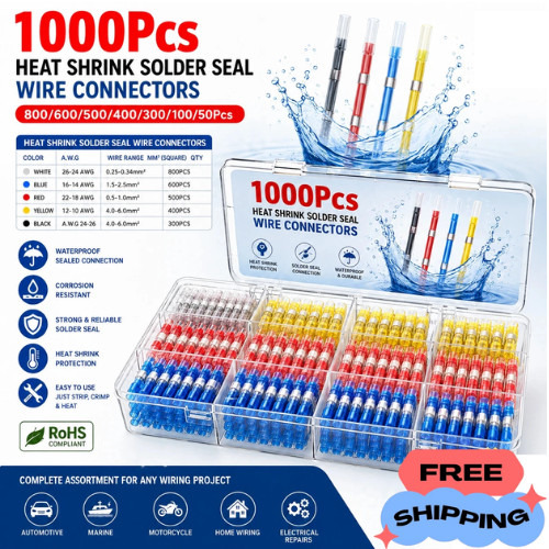 1000pcs waterproof solder - waterproof,