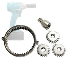 5Pcs Motor Gear Epicyclic Gear and Gear Ring Wearproof Electric Drill Parts