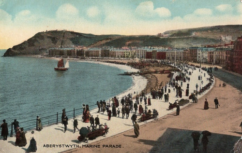 Aberystwyth marine parade - marine,