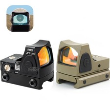 Mini RMR Red Dot Sight Reflex Scope Rifle Pistol 20mm Rail Mount For Glock 17 19