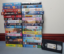VHS Cassette Tapes Movies - Select Your Preferred Ones.