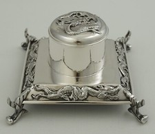 4" Chinese Silver Pagoda Form