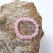 Quartz Ring 4mm Beaded